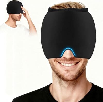 GORRO DE GEL PARA MIGRAÑA