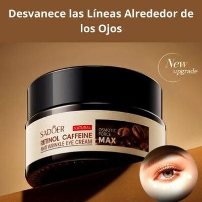Crema Contorno De Ojos Retinol Y Cafeína