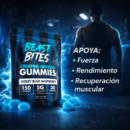 Suplemento Creatina Gomitas Beast Bites