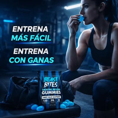 Suplemento Creatina Gomitas Beast Bites