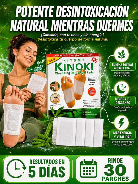 30 PARCHES DETOX KINOKI