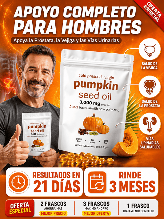 Aceite de Semilla de Calabaza 180 Softge