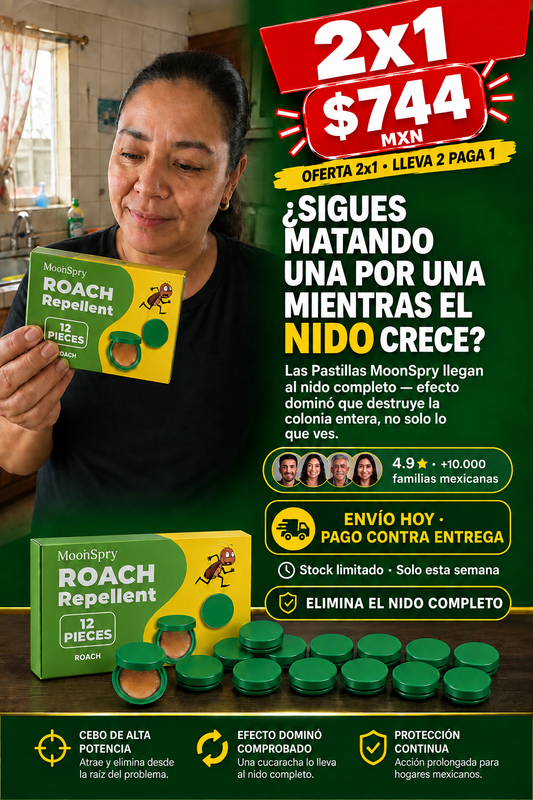 Pastillas Mata Cucarachas