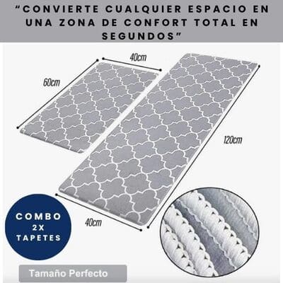 X2 TAPETES EN COMBO