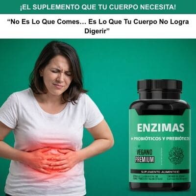 Suplemento Enzimas Digestivas 180 cap