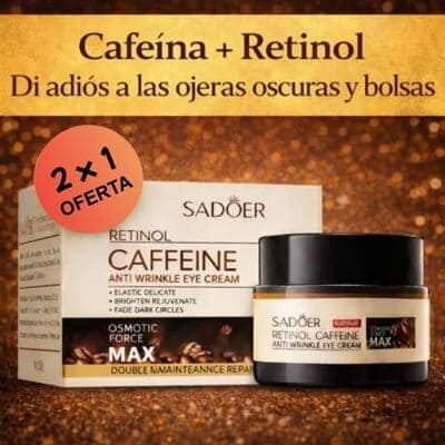 Crema Contorno De Ojos Retinol Y Cafeína