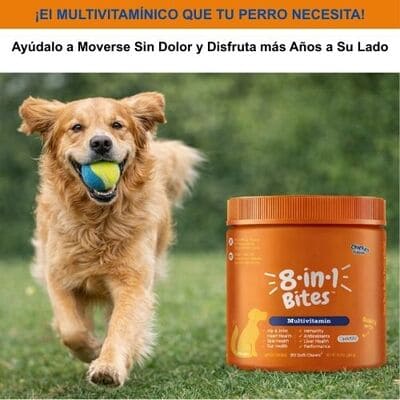 Multivitaminico 8 en 1 Para Perro