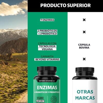 Suplemento Enzimas Digestivas 180 cap