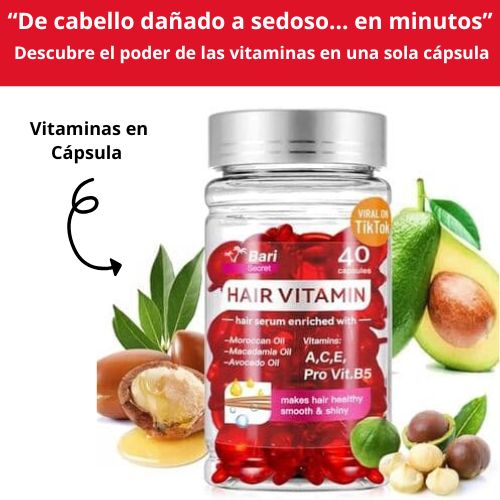 Vitaminas Cápsulas Para Cabello