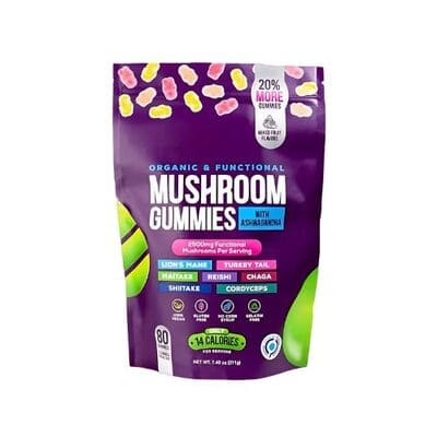 Suplemento Mushroom con Ashwagandha