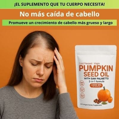 Aceite de Semillas Calabaza 60 capsulas