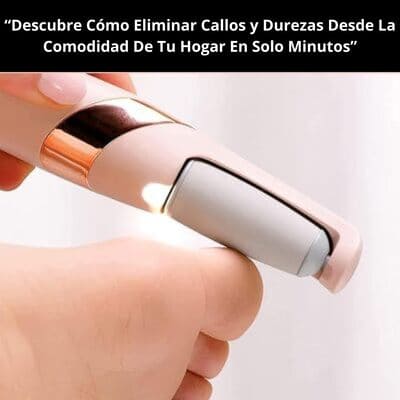 Lima Electrica para Pies Recargable USB