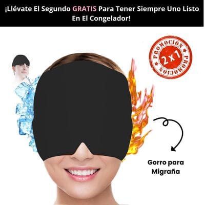 GORRO DE GEL PARA MIGRAÑA