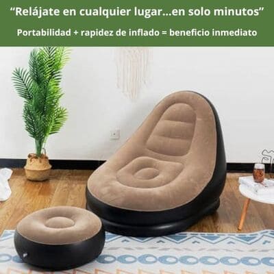 Sofá Inflable (Bomba incluida)
