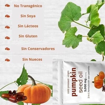 Aceite de Semillas Calabaza 60 capsulas