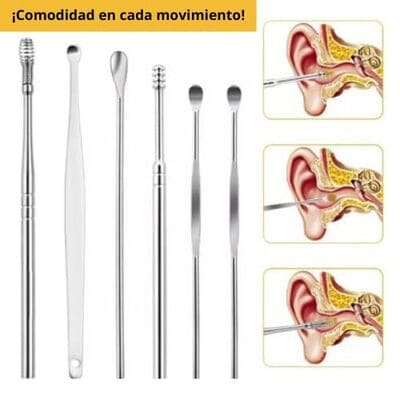 Kit Limpiador de Oídos