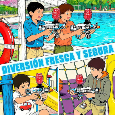 PISTOLA JUGUETE MINI AK-47