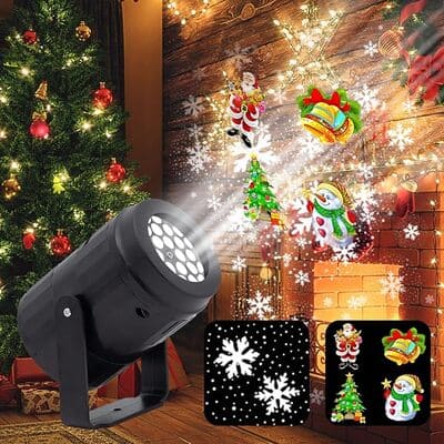 Proyector de luces navideñas