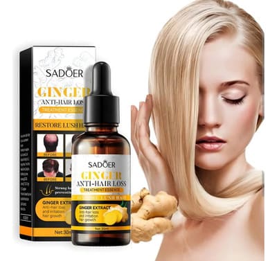 Serúm De Jengibre Para Cabello (Anticaída y Crecimiento)