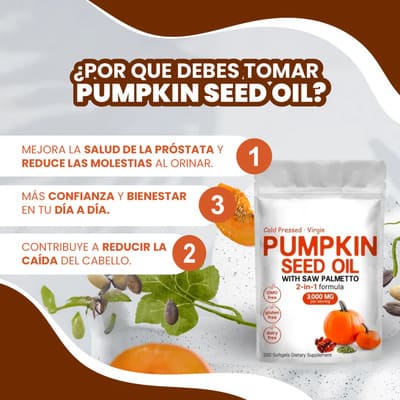 Aceite de Semillas Calabaza 60 capsulas