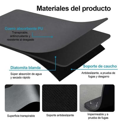 Tapete Absorbente Antideslizante 30x40cm