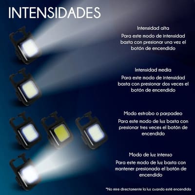 MINI LINTERNA LED RECARGABLE
