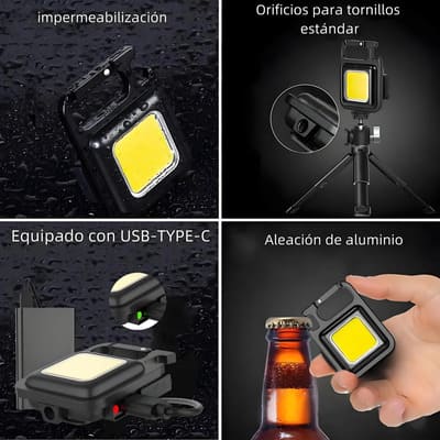 MINI LINTERNA LED RECARGABLE