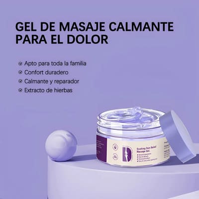 Gel Morado K de Masaje Quita Dolor