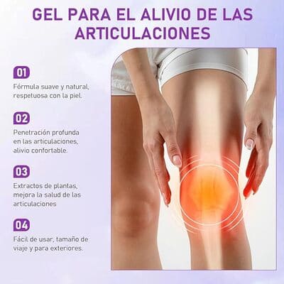 Gel Morado K de Masaje Quita Dolor