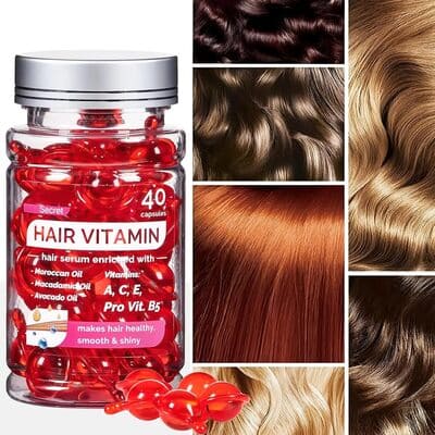 Vitaminas Cápsulas Para Cabello