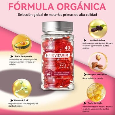 Vitaminas Cápsulas Para Cabello